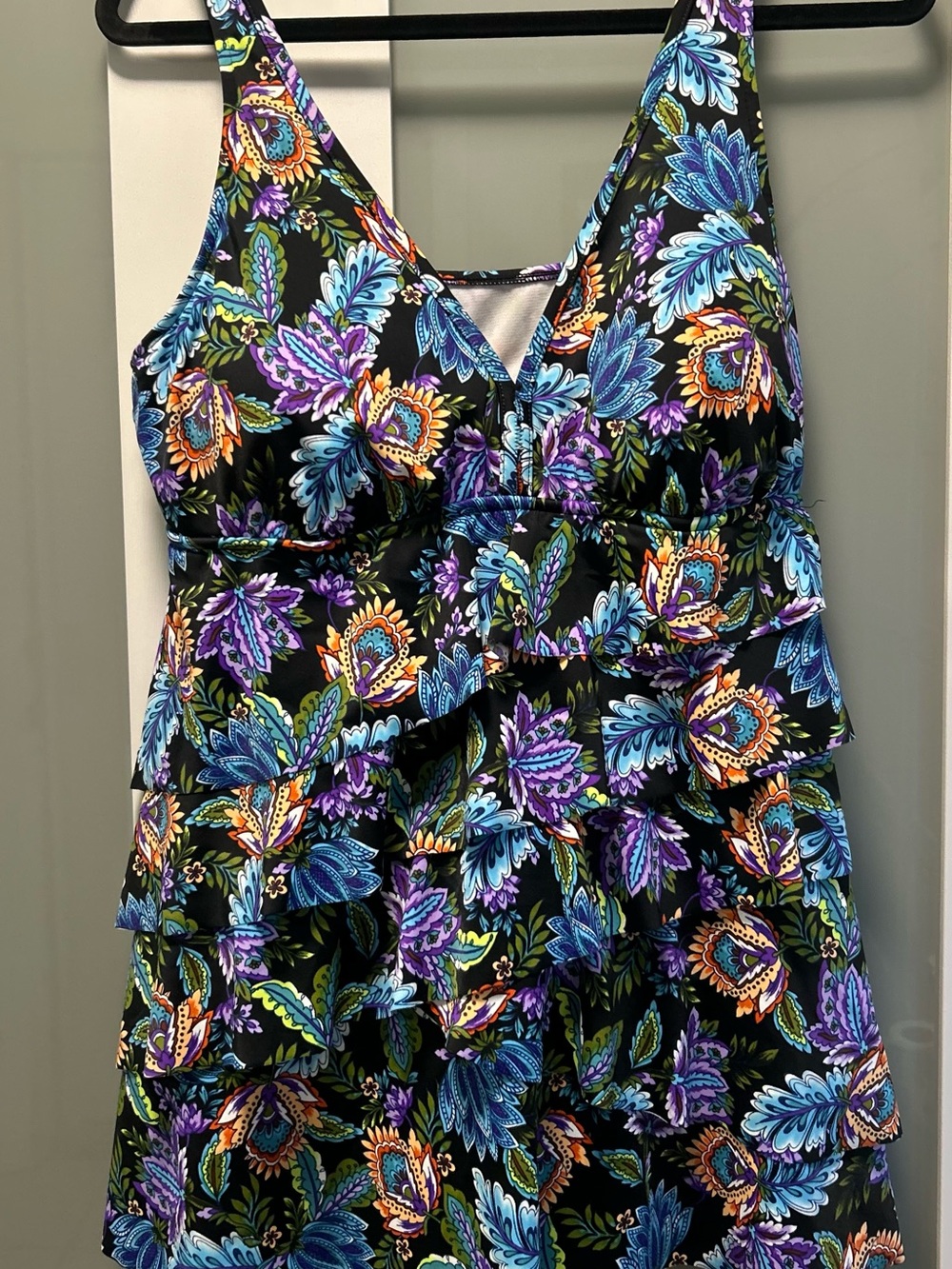 Swim Solutions Plus Size (16) Swimdress
Multicolor - Picture 2 of 9